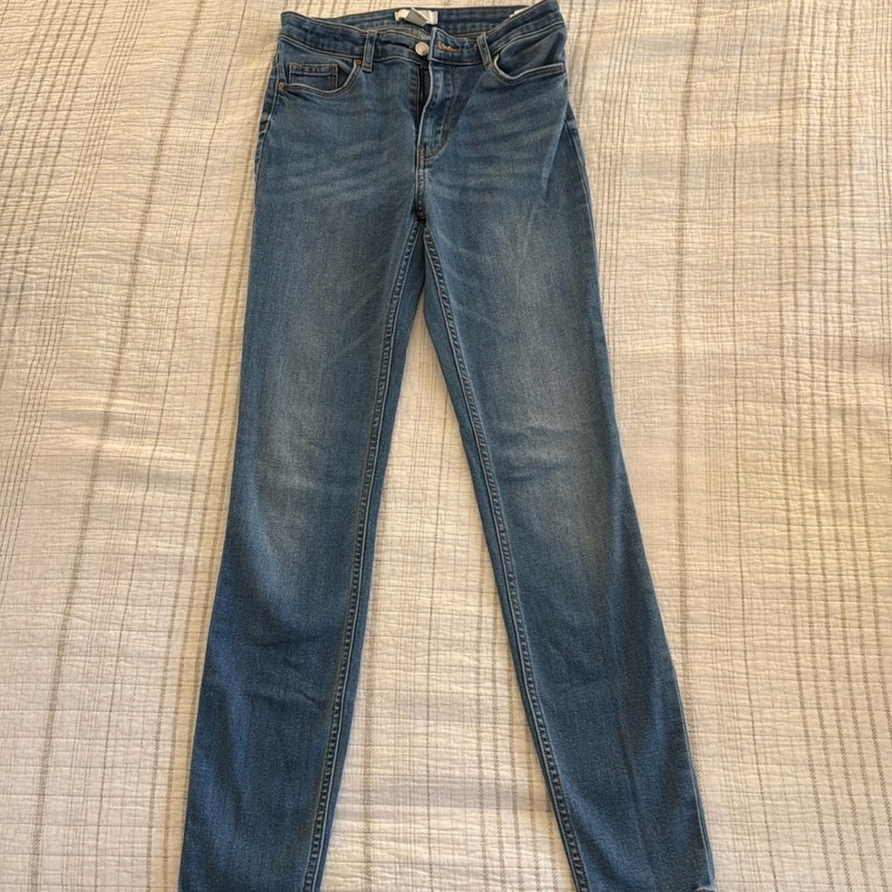 H&M Straightleg Light Wash Jeans
